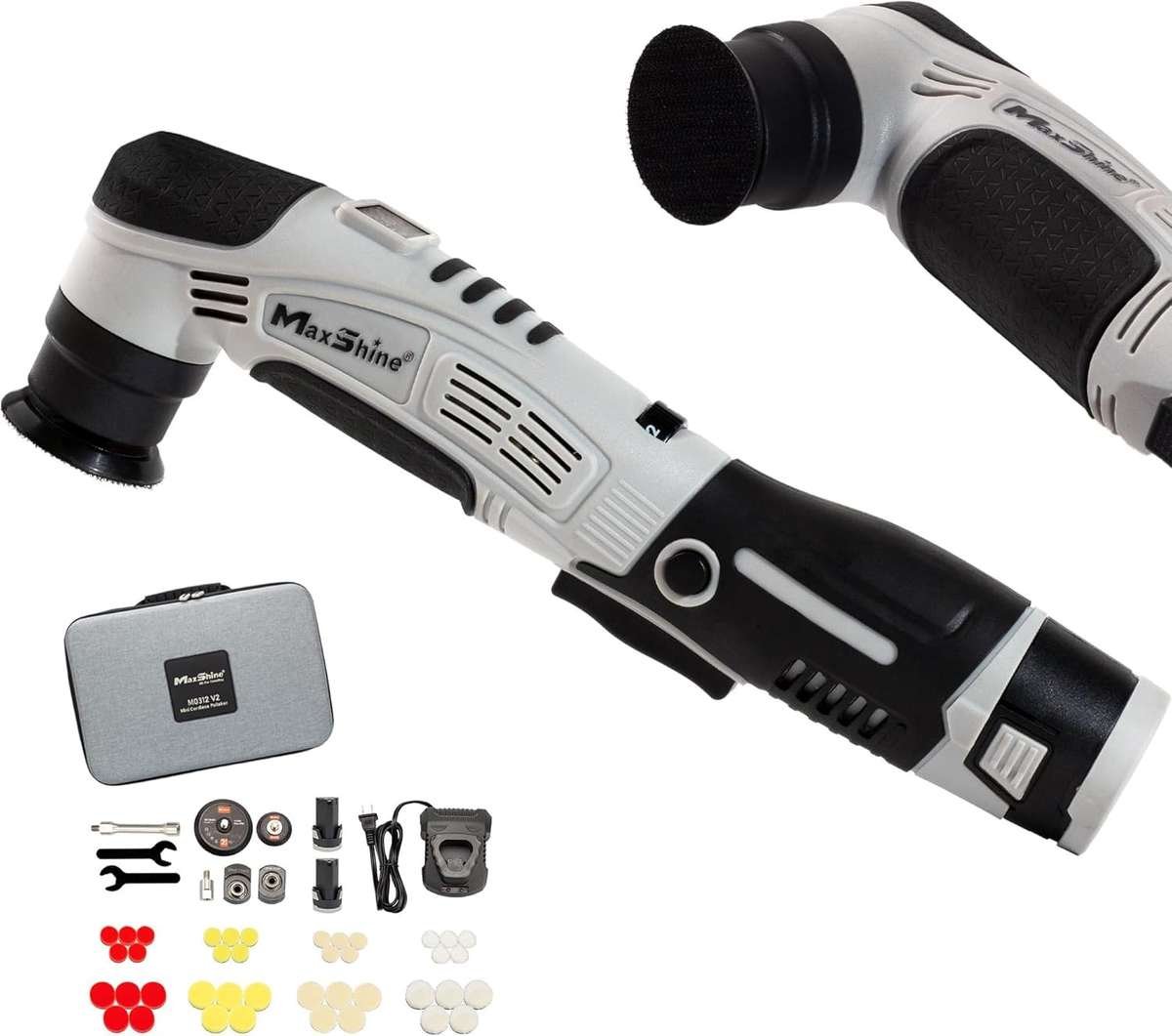 Maxshine M0312 V2 Professional Cordless Dual Action & Rotary Polisher